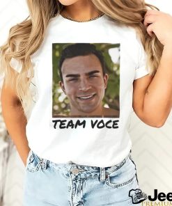 Carolyn Wiger Wearing A Team Voce Shirt