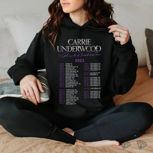 Carrie Underwood The Denim And Rhingstones Tour 2023 Merch Carrie Underwood World Tour 2023 Shirt