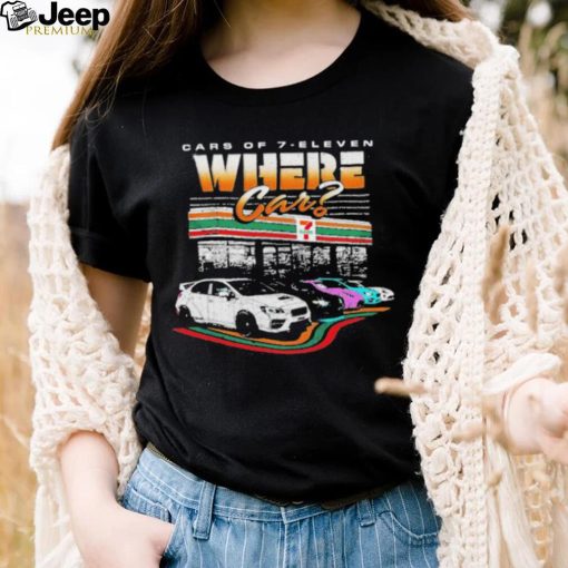 Cars 7 Eleven Where Car Shirt