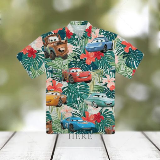 Cars Group Hawaiian Shirt