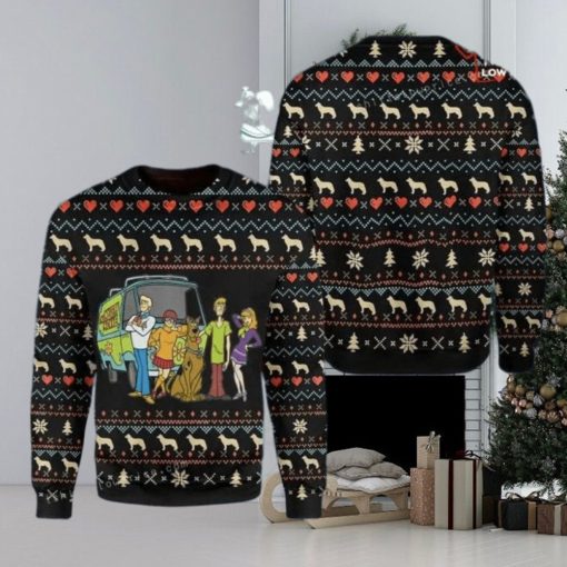 Cartoon Characters Scooby Doo Ugly Sweater Party