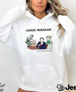 Cartoon Haruki Murakami shirt