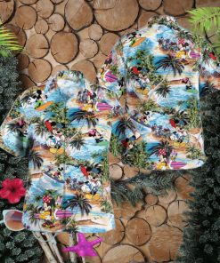 Cartoon Summer Beaches Tropical Hawaiian Shirt