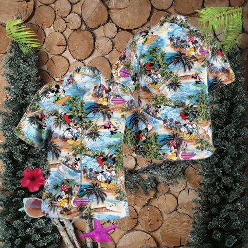 Cartoon Summer Beaches Tropical Hawaiian Shirt