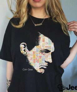 Cary Grant face art shirt