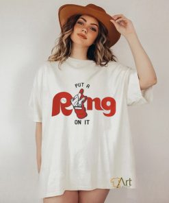 Castellanos Ring Finger Put a Ring On it Series Phils Fan Shirt