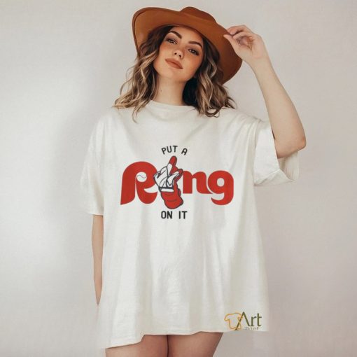 Castellanos Ring Finger Put a Ring On it Series Phils Fan Shirt