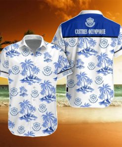 Castres Olympique Hawaiian Shirt And Short For Fans