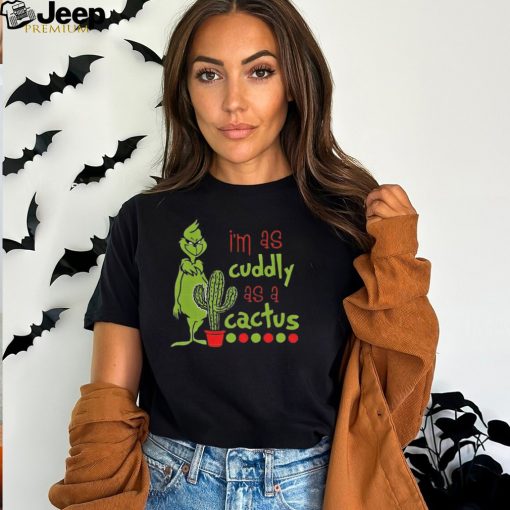 Casual Short Sleeve Cute Grinch Shirt Christmas