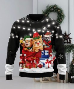 Cat Gifts Noel Ugly Christmas Sweater Best Gift For Men And Women