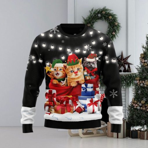 Cat Gifts Noel Ugly Christmas Sweater Best Gift For Men And Women