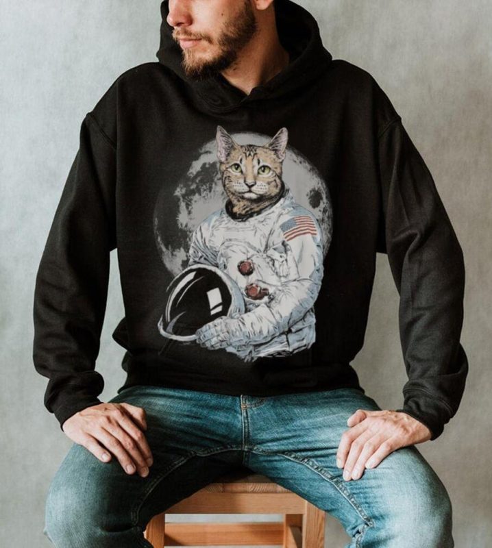 Cat In Astronaut Suit Funny shirt