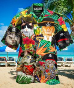 Cat It’s Pirate Life For Me – Hawaiian Shirt