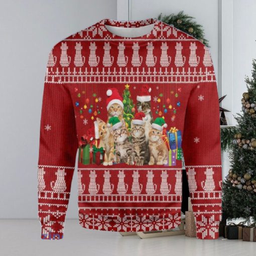 Cat Lovers Christmas Ugly Christmas Sweater Best Gift For Men And Women