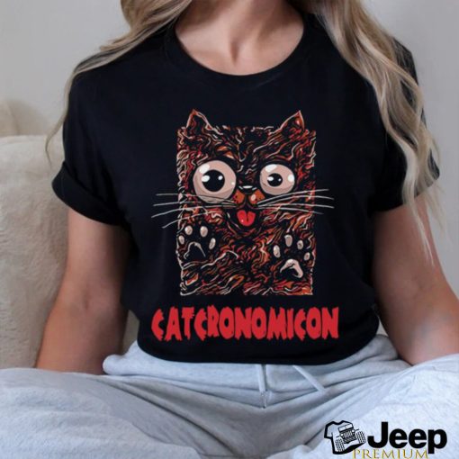 Cat Necronomicon Ex Mortis art shirt