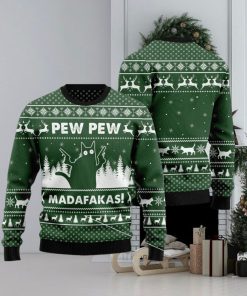 Cat Pew Pew Madafakas Sweater