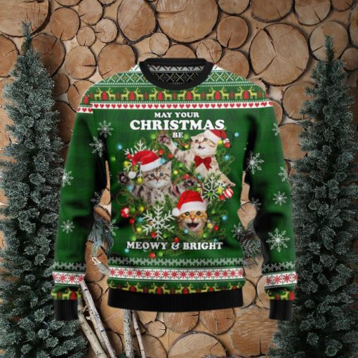 Cat Ugly Christmas Sweater For Men And Women