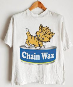 Cat chain wax T shirt