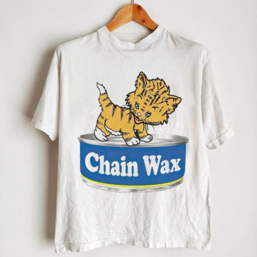 Cat chain wax T shirt