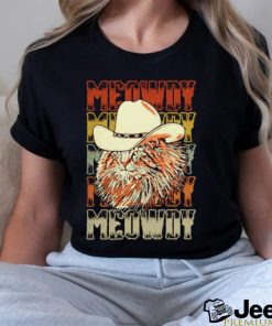 Cat cowboy hat funny shirt