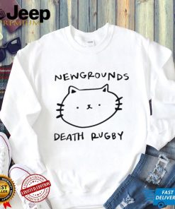 Cat newgrounds death rugby funny T shirt