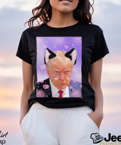 Catboy Trump Mugshot Cringey shirt