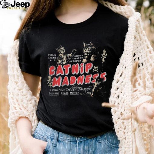 Catnip madness red logo trending shirt