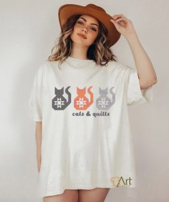 Cats And Quilt Cat Cute shirt