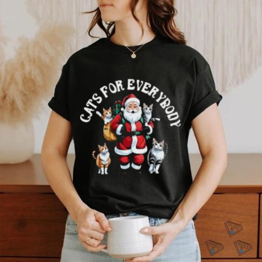 Cats For Everybody Christmas Shirt