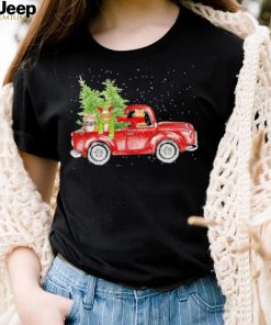 Cats Hat Santa Scarf Car Tree Christmas Shirt