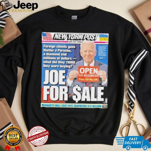 Catturd New York Post Joe For Sale T Shirt