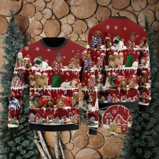 Cavoodle Ugly Christmas Sweater For Men & Women