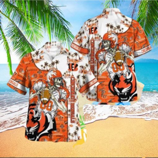 Cb Skull Tropical Hawaiian Shirt For Men And Women