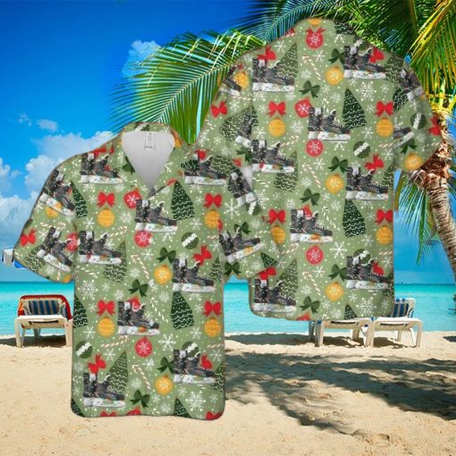 Ccm 9070 Tacks Ice Hockey Skates Christmas Hawaiian Shirt