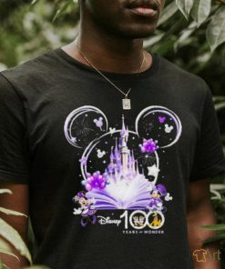 Celebrate 100 Years Of Disney Wonder With This Magical Disney 100 Years Of Wonder With Disney Characters Disney Shirt