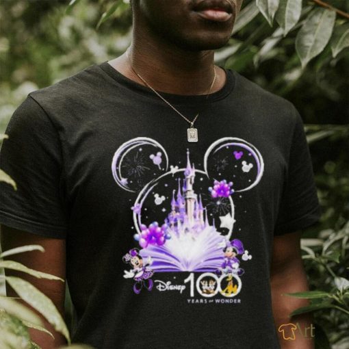 Celebrate 100 Years Of Disney Wonder With This Magical Disney 100 Years Of Wonder With Disney Characters Disney Shirt