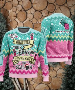 Celebrate the Season Squid Game Christmas Sweater