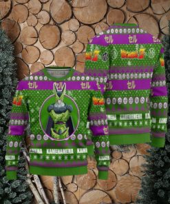 Cell Anime Ugly Christmas Sweater Dragon Ball Z Xmas Gift