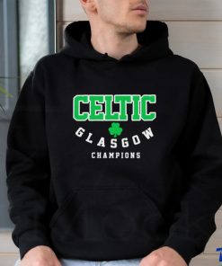 Celtic FC Glasgow Champions 2023 logo shirt