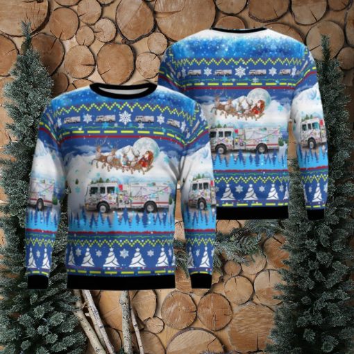 Centralia Fire Protection District, Centralia, Illinois Christmas Aop Ugly Sweater 3D Gift For Men And Women