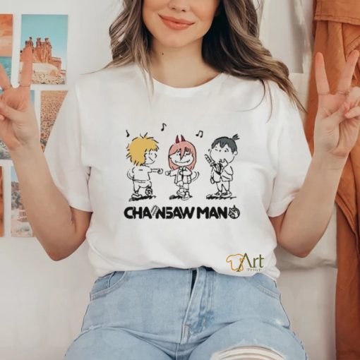 Chainsaw Man X Peanuts Shirt