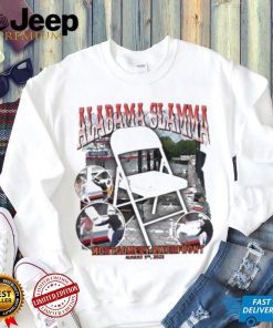 Chair Alabama Slamma Montgomery Riverfront August 5th 2023 T shirts