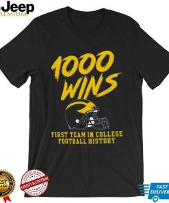 Champion Michigan Wolverines 1000 Wins T Shirt