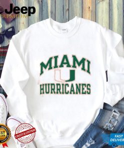 Champion Orange Miami Hurricanes High Motor T Shirt