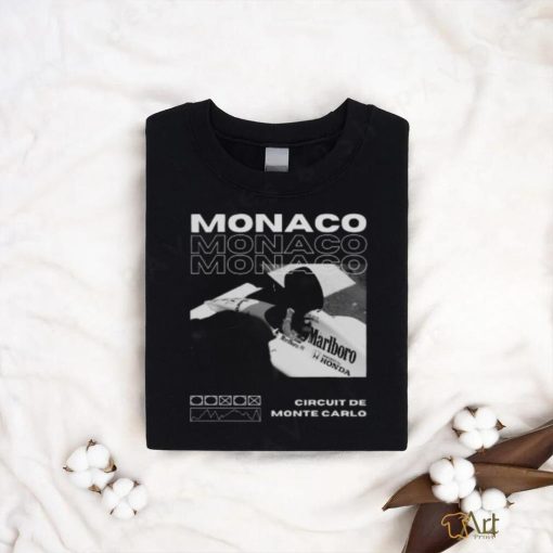 Chanel F1 Shirt Vintage Monaco Shirt F1 Tshirt Formula 1 Apparel Shirt Ayrton Senna Mclaren Marlboro Shirt