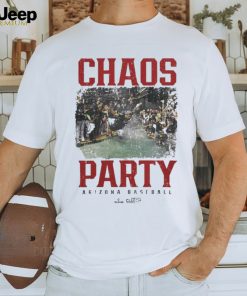 Chaos Party Arizona Baseball Rally Tee Shirts