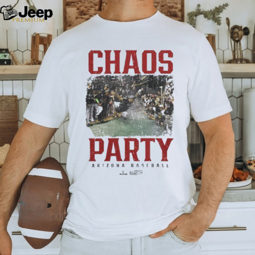 Chaos Party Arizona Baseball Rally Tee Shirts