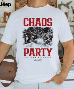 Chaos party arizona baseball rally 2023 shirt