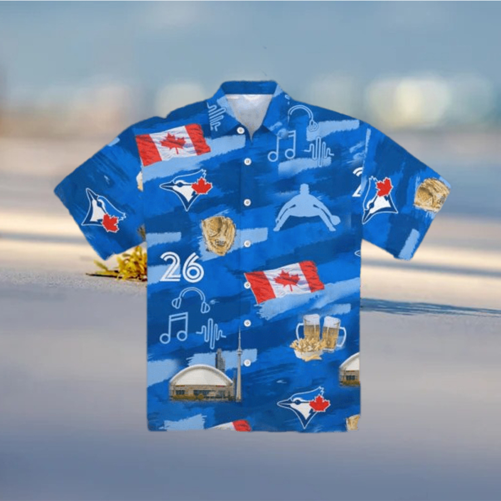 Toronto Blue Jays MLB-Summer Hawaiian Shirt And Shorts