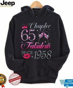 Chapter 65 Fabulous Since 1958 65Th Birthday Gift For Women T Shirt